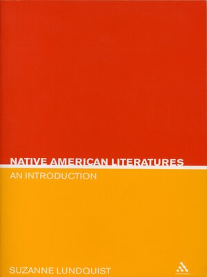 cover image of Native American Literatures